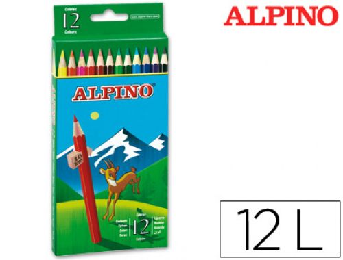 Lpis de cor alpino 12 unidades , Alpino , 28327 , 8413240565116